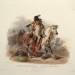A Blackfoot Indian on Horseback, plate 19 from Volume 1 of 'Travels in the Interior of North America'